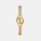 Scarlette Women Quartz Gold Dial Analog Stainless Steel Watch ES5474