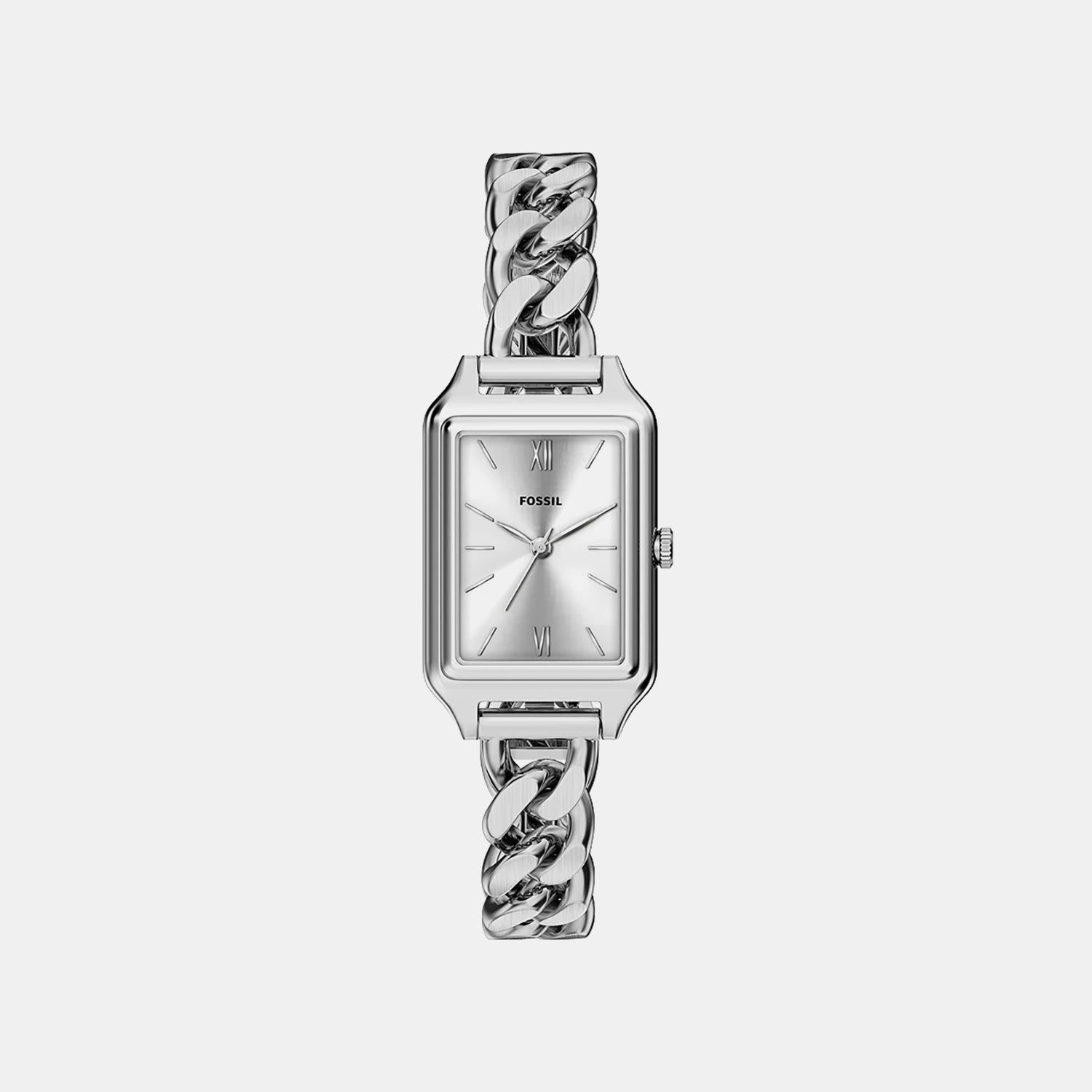 Raquel Women Quartz Silver Dial Analog Stainless Steel Watch ES5477