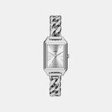 Raquel Women Quartz Silver Dial Analog Stainless Steel Watch ES5477