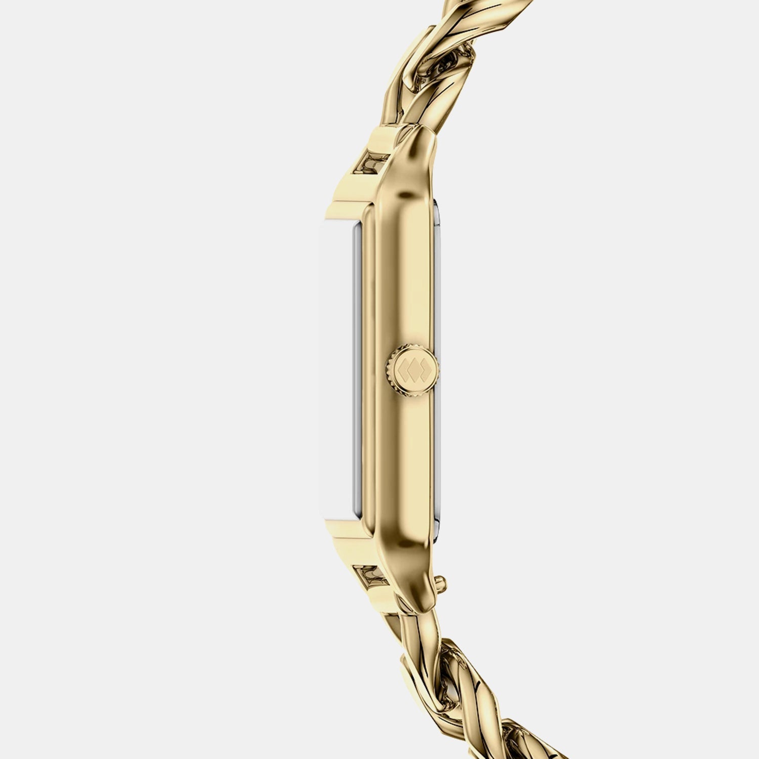 Raquel Women Quartz Gold Dial Analog Stainless Steel Watch ES5478