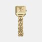 Raquel Women Quartz Gold Dial Analog Stainless Steel Watch ES5478