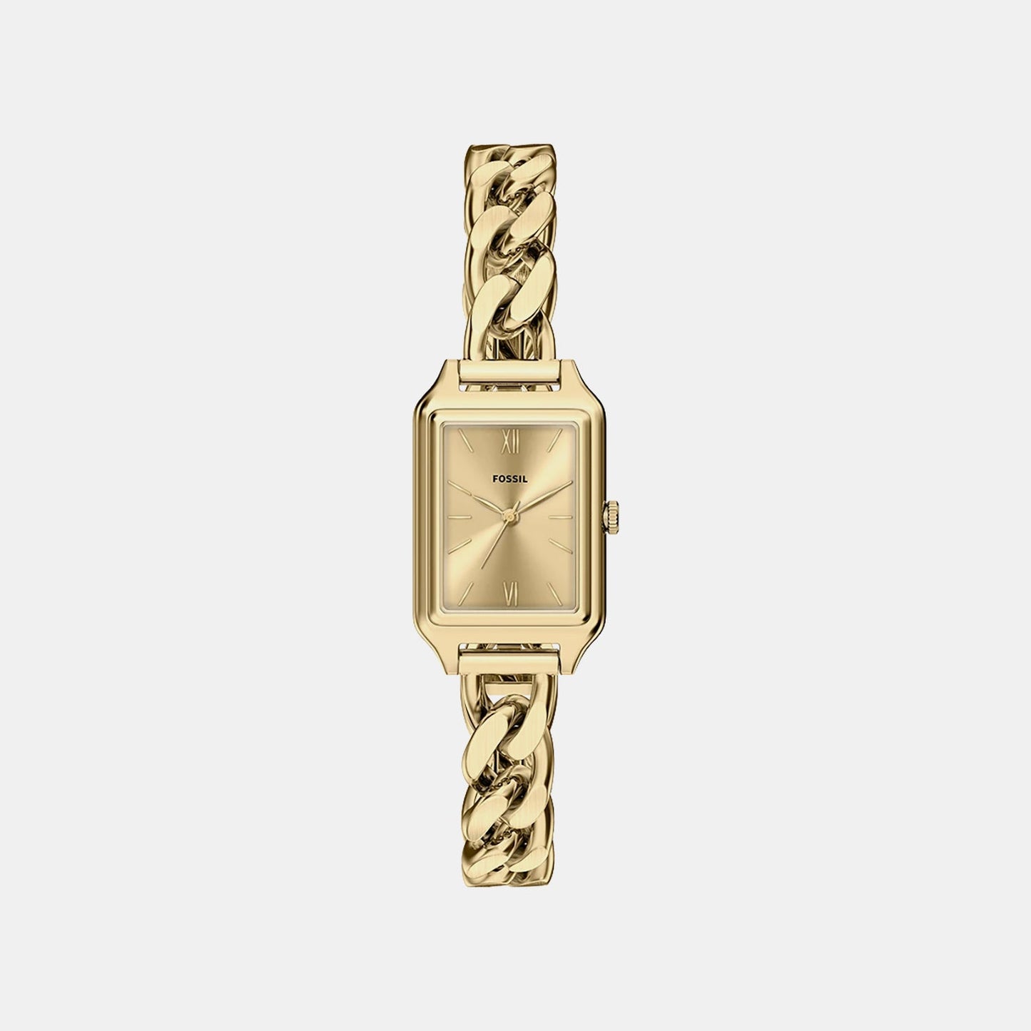 Raquel Women Quartz Gold Dial Analog Stainless Steel Watch ES5478