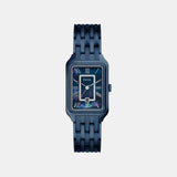 Raquel Women Quartz Blue Dial Analog Stainless Steel Watch ES5479