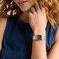 Women Quartz Blue Dial Analog Stainless Steel Watch ES5480