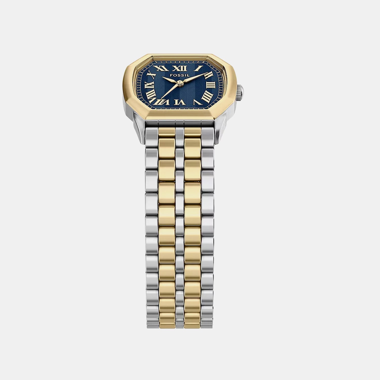 Women Quartz Blue Dial Analog Stainless Steel Watch ES5480