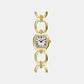 Harlow Mini Women Quartz Cream Dial Analog Stainless Steel Watch ES5483