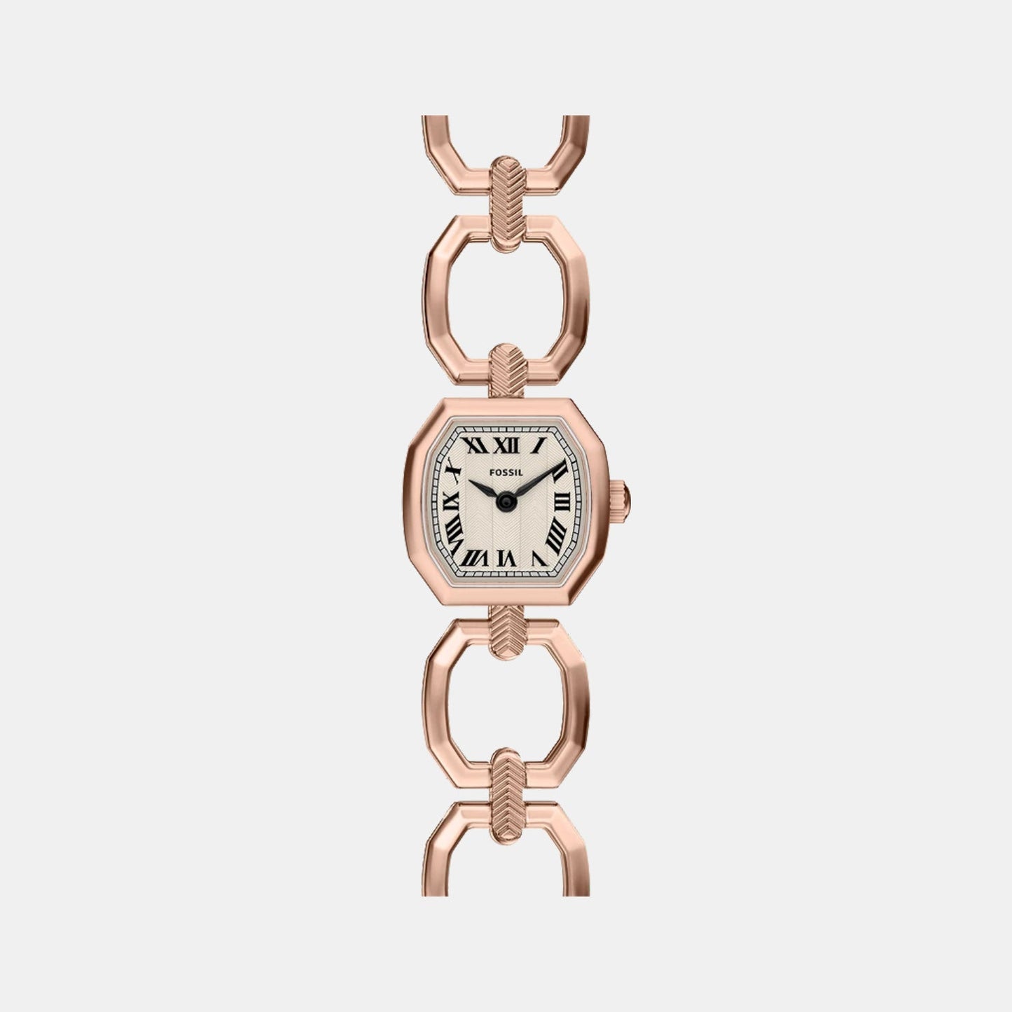 Harlow Women Quartz Rose Gold Dial Analog Stainless Steel Watch ES5484