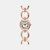 Harlow Women Quartz Rose Gold Dial Analog Stainless Steel Watch ES5484