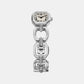 Harlow Mini Women Quartz Cream Dial Analog Stainless Steel Watch ES5485