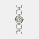 Harlow Mini Women Quartz Cream Dial Analog Stainless Steel Watch ES5485