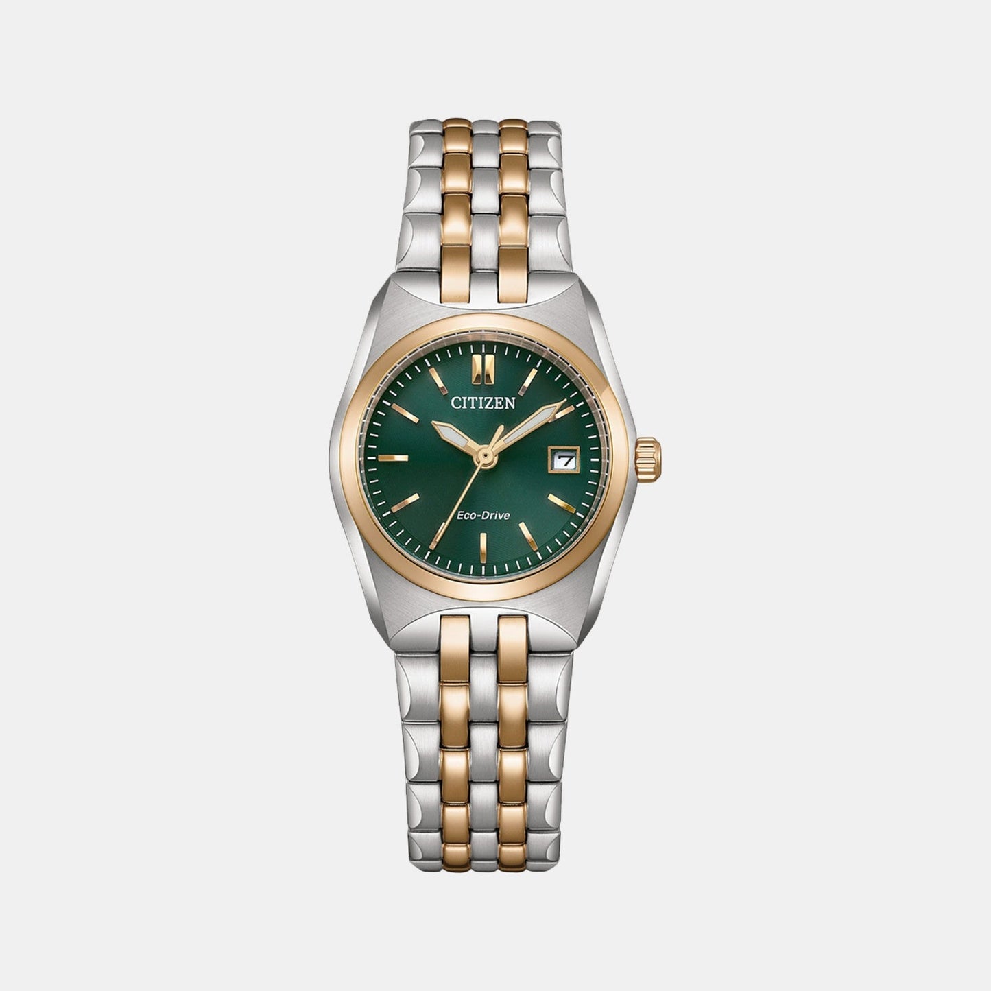 Corso Women Quartz Green Dial Analog Stainless Steel Watch EW2297-55X
