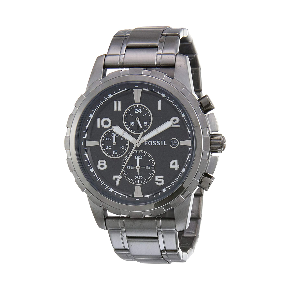 Fossil FS4721 Dean Chronograph Black Dial Men's Watch