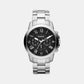 Grant Men Quartz Black Dial Chronograph Stainless Steel Watch FS4736