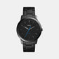 The Minimalist 3H Men Quartz Black Dial Analog Stainless Steel Watch FS5308