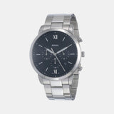 Neutra Men Quartz Black Dial Analog Stainless Steel Watch FS5384