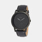 The Minimalist - Mono Men Quartz Black Dial Analog Leather Watch FS5447