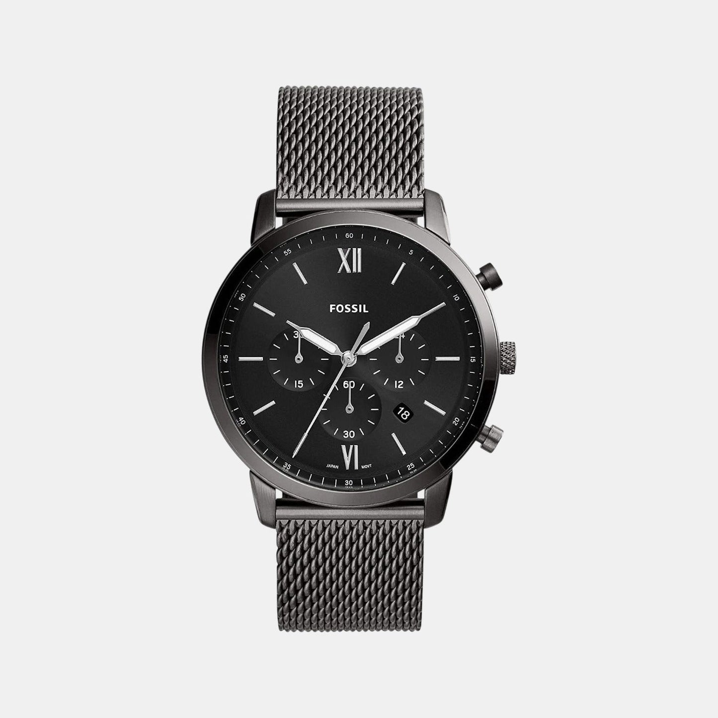 Neutra Chrono Men Quartz Black Dial Chronograph Stainless Steel Watch FS5699