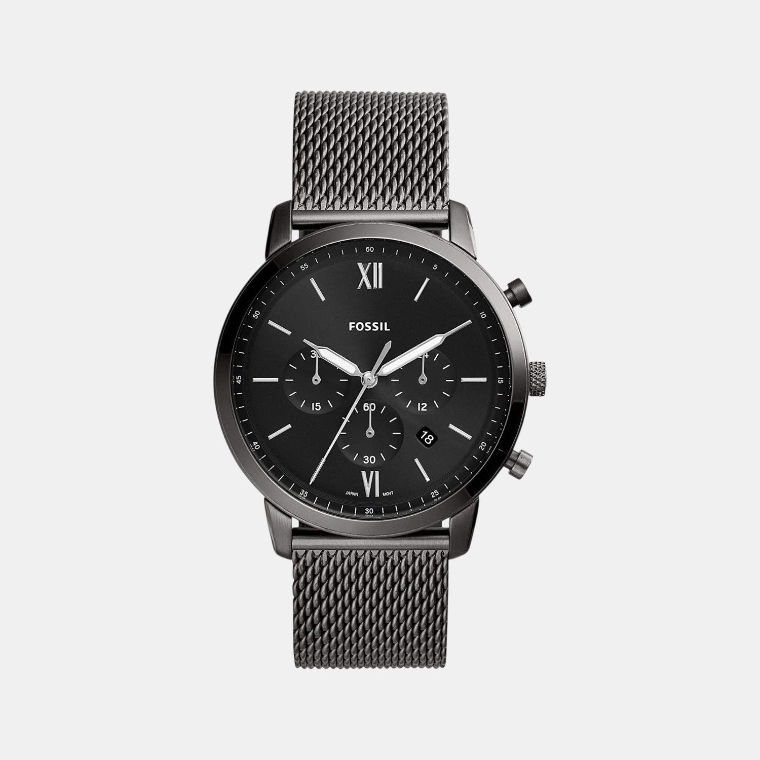 Neutra Chrono Men Quartz Black Dial Chronograph Stainless Steel Watch FS5699