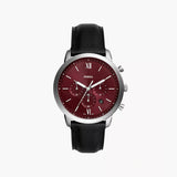 Fossil Neutra Chronograph Black LiteHide™ Leather Watch