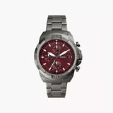 Fossil Bronson Chronograph Smoke Stainless Steel Watch