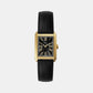 Carraway Men Quartz Black Dial Analog Leather Watch FS6091