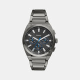 Everett Men Quartz Grey Dial Chronograph Stainless Steel Watch FS6107