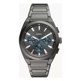 Fossil  Everett Chronograph Smoke Stainless Steel Watch FS6107