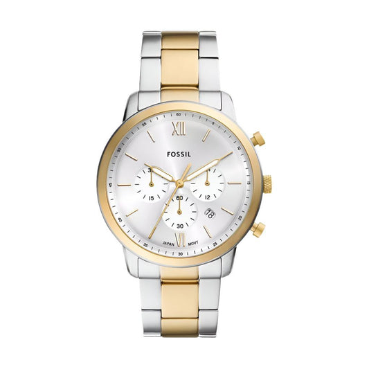 Fossil  Neutra Chronograph Two-Tone Stainless Steel Watch FS6112