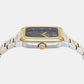 Crosby Men Quartz Black Dial Analog Stainless Steel Watch FS6123