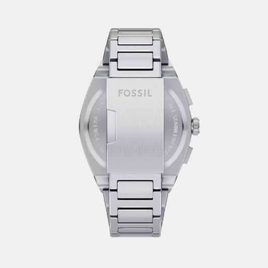 Everett Men Quartz Grey Dial Analog Stainless Steel Watch FS6128
