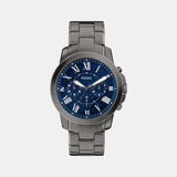 Grant Men Quartz Blue Dial Chronograph Stainless Steel Watch FS6133