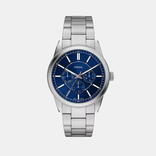 Pearson Men Quartz Blue Dial Analog Stainless Steel Watch FS6134