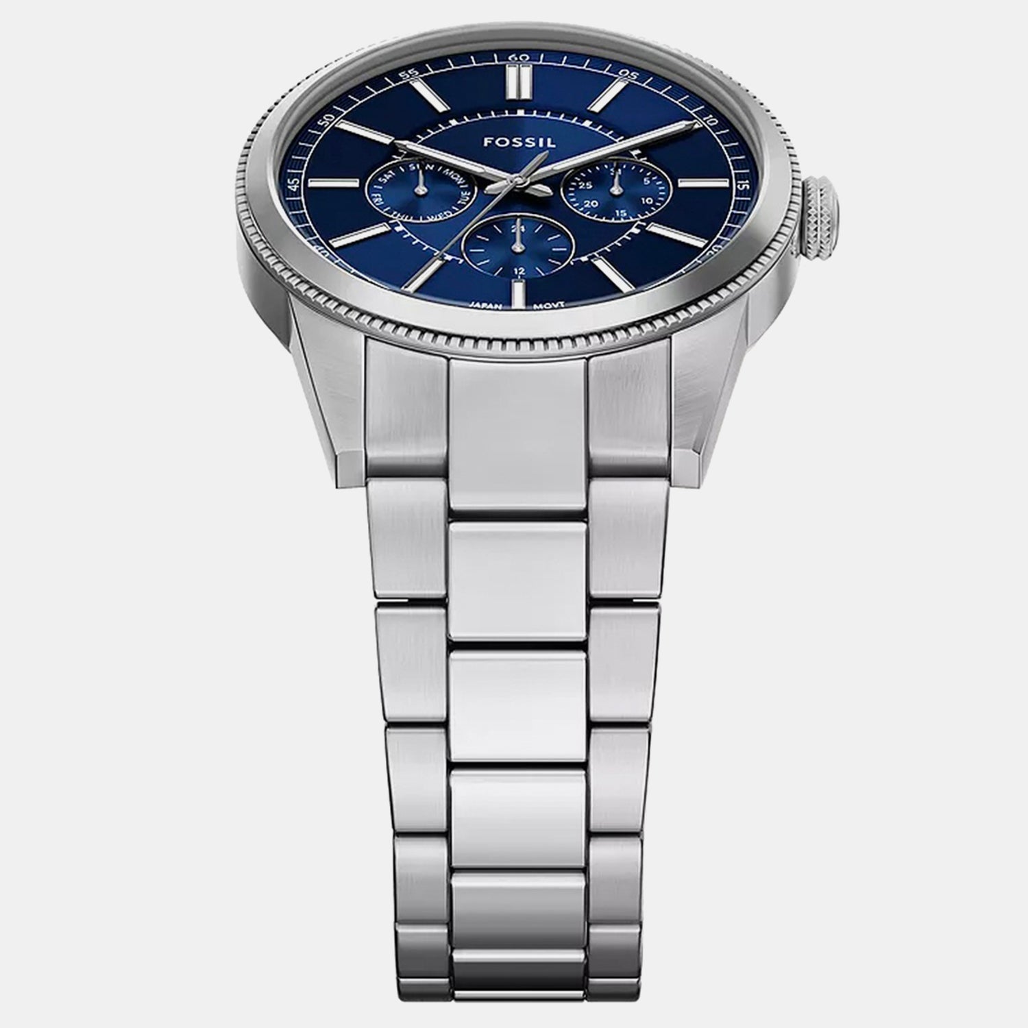 Pearson Men Quartz Blue Dial Analog Stainless Steel Watch FS6134