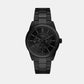Pearson Men Quartz Black Dial Analog Stainless Steel Watch FS6135
