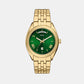 Campbell Men Quartz Green Dial Analog Stainless Steel Watch FS6142