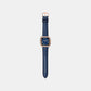 Crosby Men Quartz Blue Dial Analog Leather Watch FS6149