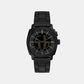 Machine Big Tic Men Quartz Black Dial Analog-Digital Stainless Steel Watch FS6156