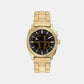 Machine Big Tic Men Quartz Black Dial Analog-Digital Stainless Steel Watch FS6157