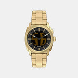 Machine Big Tic Men Quartz Black Dial Analog-Digital Stainless Steel Watch FS6157