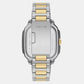 Crosby Men Quartz Blue Dial Analog Stainless Steel Watch FS6161