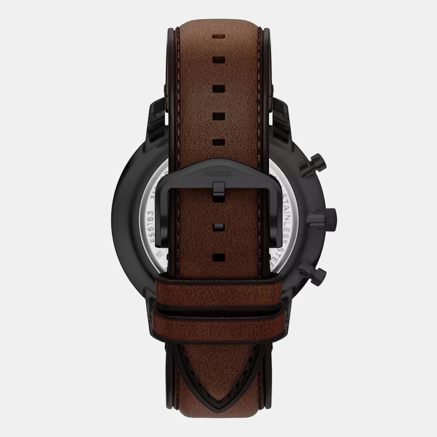Neutra Men Quartz Brown Dial Chronograph Leather Watch FS6163
