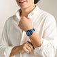 Blue Dive Men Quartz Blue Dial Analog Stainless Steel Watch FS6166