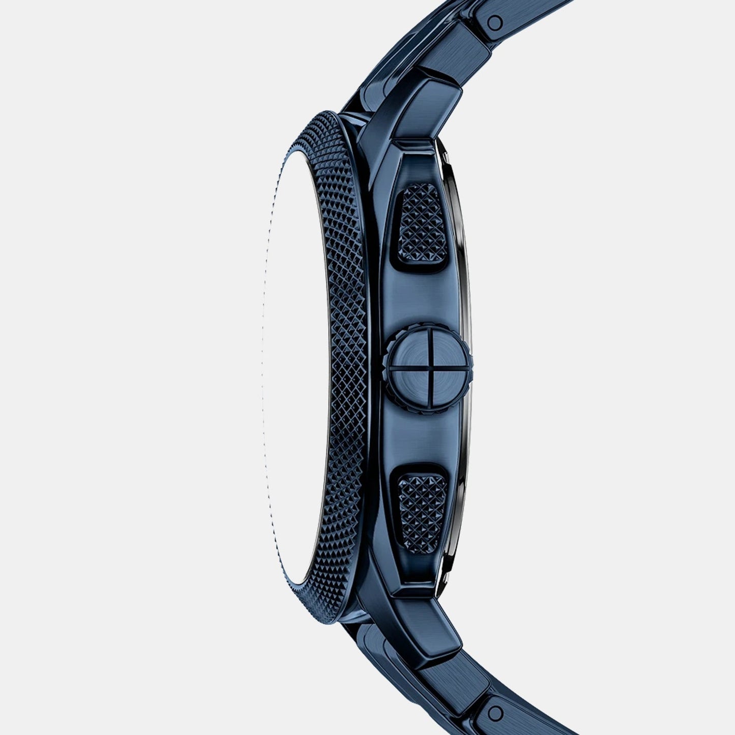 Machine Men Quartz Blue Dial Chronograph Stainless Steel Watch FS6167