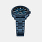 Machine Men Quartz Blue Dial Chronograph Stainless Steel Watch FS6167