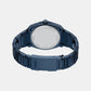 Everett Men Quartz Blue Dial Analog Stainless Steel Watch FS6169