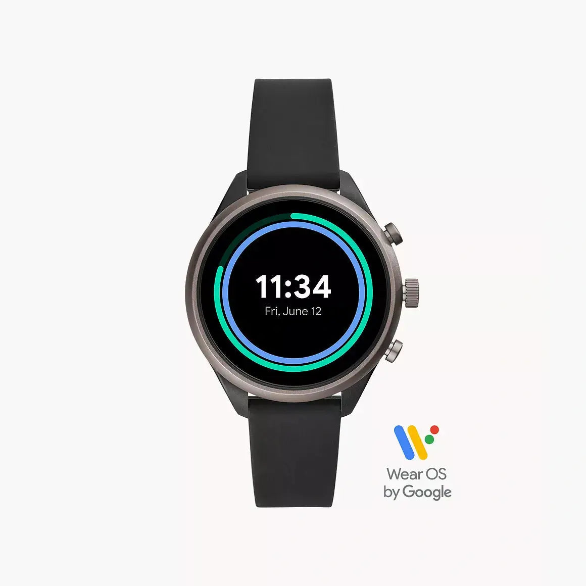Fossil Fossil Sport Smartwatch Black Silicone