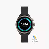 Fossil Fossil Sport Smartwatch Black Silicone