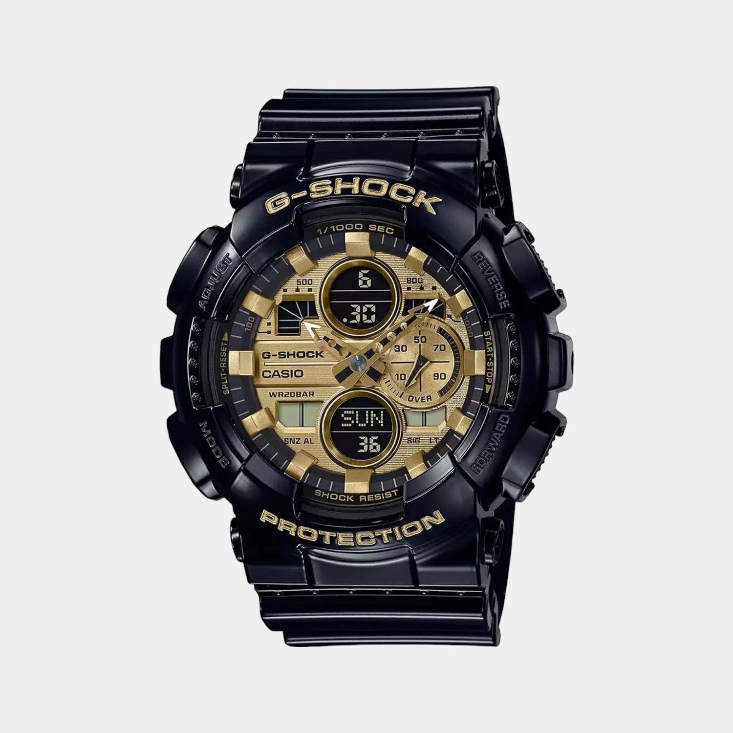 G-Shock Men Quartz Gold Dial Analog-Digital Resin Watch G1021 - Casio watch