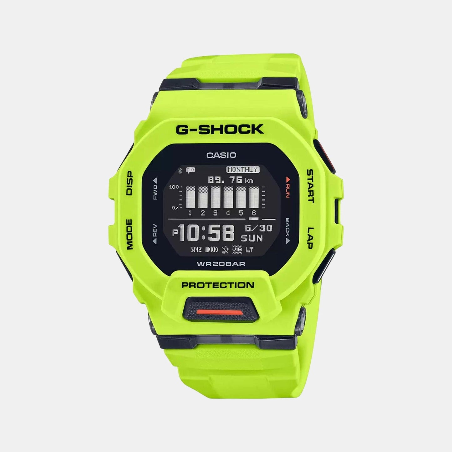 G-Shock Men Quartz Black Dial Digital Resin Watch G1148 - Casio watch