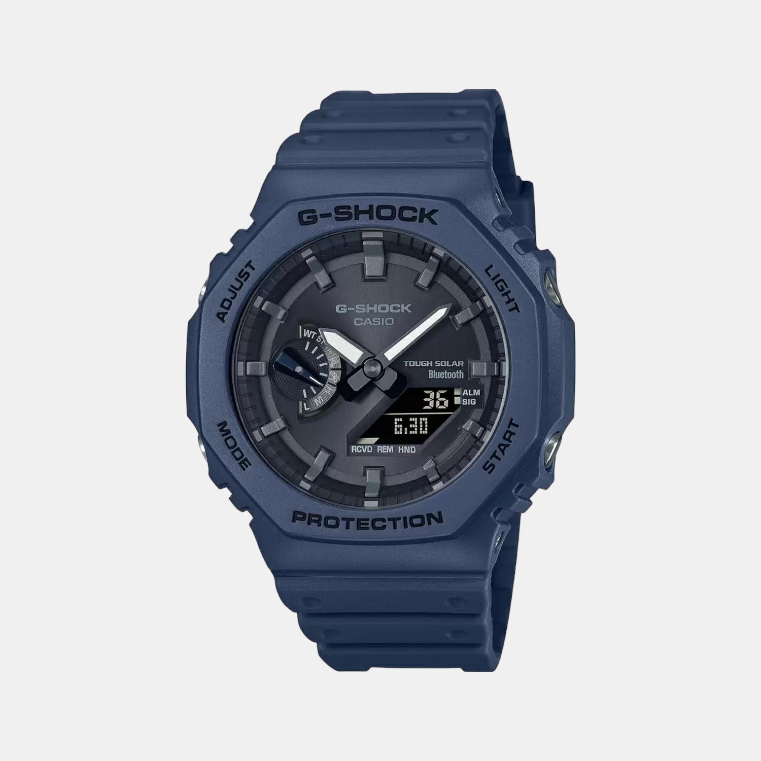 G-Shock Men Quartz Black Dial Analog-Digital Resin Watch G1243 - Casio watch